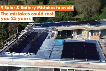 9 Mistakes to Avoid When Installing Solar and Battery