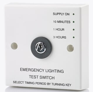 Emergency Lighting Timed Test Switch