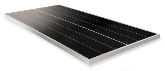 black solar panel