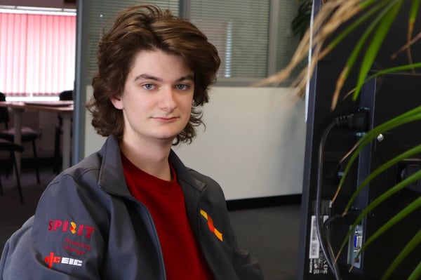 Luke Pemberton Spirit Energy Technical Designer and Media Manager