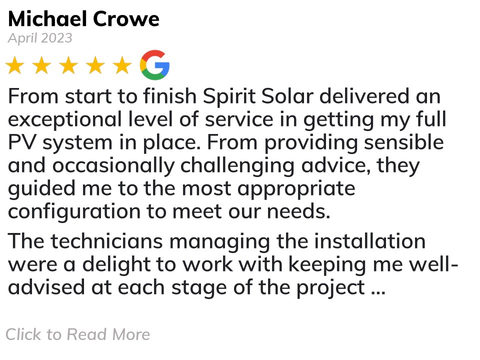 Spirit Energy solar panel and battery review 61