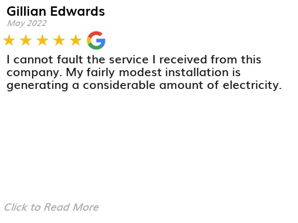 Gillian Edwards - Spirit Energy Solar and Battery - Google Review