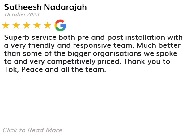 Satheesh Nadarajah - Spirit Energy Solar and Battery - Google Review