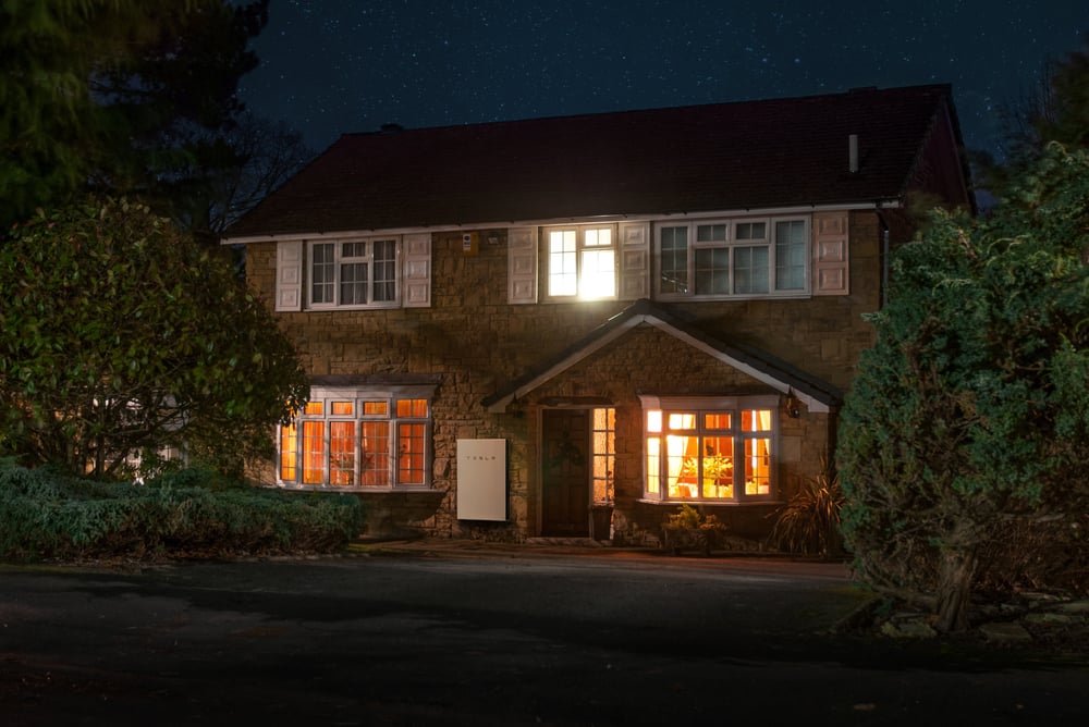 Tesla Powerwall functioning in power cut