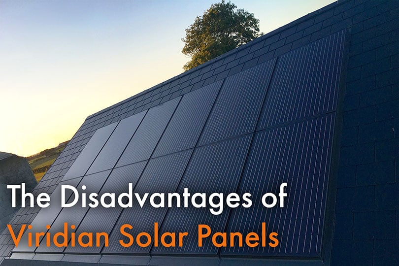 Disadvantages of Viridian Solar