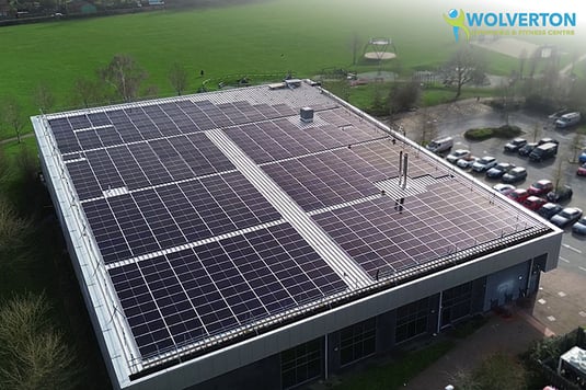 Wolverton Leisure Centre - Commercial Solar Panel Installation - Spirit Energy Wolverton Leisure Centre - Commercial Solar Panel Installation - Spirit Energy