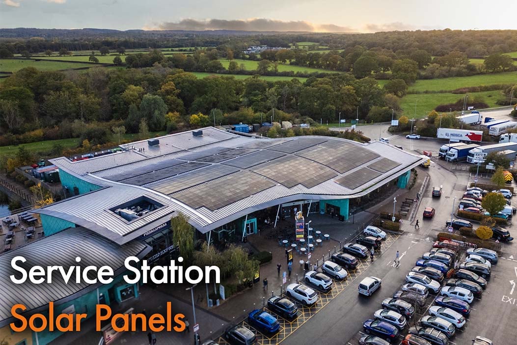 Service Station Solar Panels Service Station Solar Panels