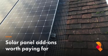 Solar Panel Add-Ons Worth Paying For