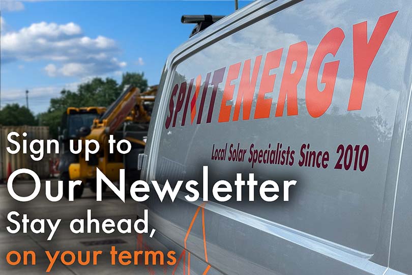 Sign up to the Spirit Energy newsletter