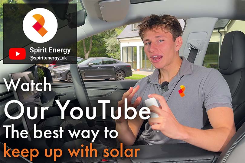 Watch Spirit Energy on YouTube - the best way to keep up with solar